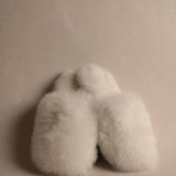 Hôtel d'Hiver Alpaca Fur Slippers