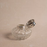 Swirl Glass Vintage Inkwell