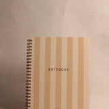 Striped Signature Notebook