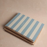 Seaside Striped Signature Notebook