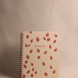 Strawberry Striped Signature Notebook