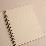 Striped Signature Notebook