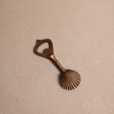 Solid Brass Sea Shell Bottle Opener