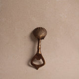 Solid Brass Sea Shell Bottle Opener