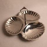 Vintage Silver Plated Trois Shell Dish