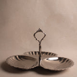 Vintage Silver Plated Trois Shell Dish