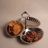 Vintage Silver Plated Trois Shell Dish