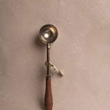 Vintage Wooden Handle Ice Cream Scoop
