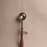 Vintage Wooden Handle Ice Cream Scoop