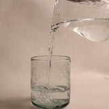 Hand-Etched Tumbler Glass