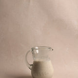 Hand-Etched Blown Creamer Pitcher