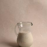 Hand-Etched Blown Creamer Pitcher