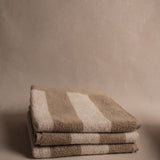 Simple Striped Terry Washcloth | Ivory