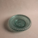 Hand-Pressed Glass Dish