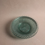 Hand-Pressed Glass Dish