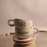 The House of Ford Ceramic Mug + Saucer