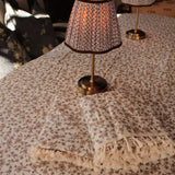 Spring Floral Cotton Tablecloth