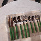 Retro French Flatware | Set of 10