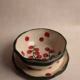 Ceramic Cherry Tomato Pasta Bowl