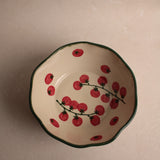 Ceramic Cherry Tomato Pasta Bowl