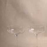 Mid-Century Modern Coupe | Set of 2