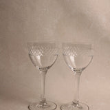 Diamond Nick & Nora Cocktail Glass | Set of 2