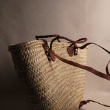 Handwoven French Market Basket