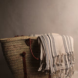 Handwoven French Market Basket