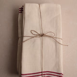 Alsace Red Stripe Napkins | Set of Four