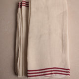 Alsace Red Stripe Napkins | Set of Four