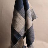 Grand Check Linen Tea Towel