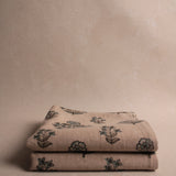 Salvia Block Print Dishtowel