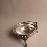 Victorian Silver Plated Roll Top Butter Dish