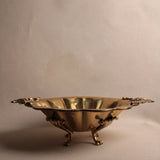 The Élodie Brass Shell Pedestal