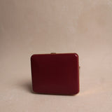 Vintage Quartz Leather Clock