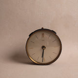 Vintage Leather Desktop Clock