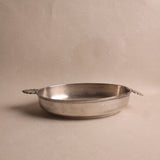 Vintage Oval Silver Shell Dish