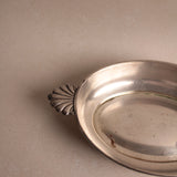 Vintage Oval Silver Shell Dish
