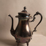 Vintage Silver Stemmed Teapot