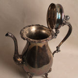 Vintage Silver Stemmed Teapot