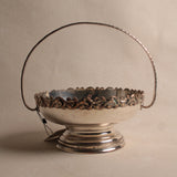 Vintage Silver Biscuit Basket