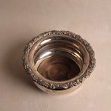 Vintage Silver Wine Bottle Coaster