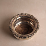 Vintage Silver Wine Bottle Coaster