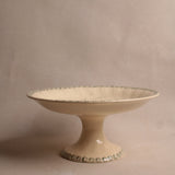 Vintage Terre de Fer Pedestal Bowl