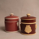 Ceramic Face Canister | Large