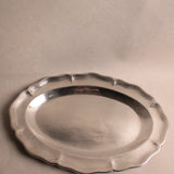The Ella Vintage Silver Oval Tray