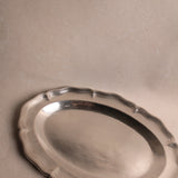 The Ella Vintage Silver Oval Tray