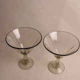 Recycled Handblown Martini Glass | Set of 2