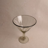 Recycled Handblown Martini Glass | Set of 2