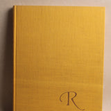Vintage Yellow Rembrandt Coffee Table Book